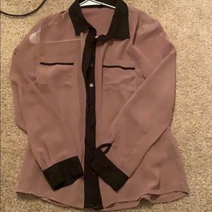 Sheer blouse